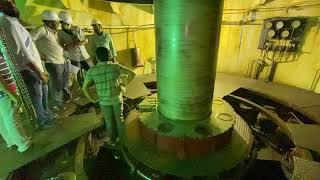 Turbine Shaft ॥ Hydro Power Plant Live Video ॥Electricity Generation