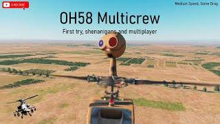 DCS OH58 Helo World Multiplayer Server First Time Multi Crew