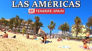 TENERIFE - PLAYA DEL CAMISÓN | Hot Weather - Beach Life - Spain 2024 ️ 4K Walk