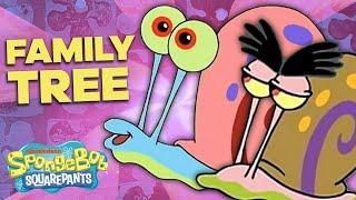 GARY THE SNAIL Family Tree!  SpongeBob