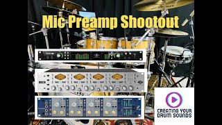 Mic preamp Shootout - UA Apollo 8 vs Focusrite ISA 428 vs UA 4-710d