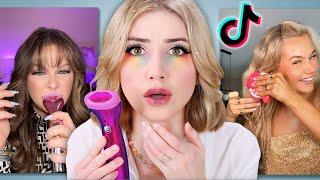 Testing VIRAL Tiktok Products *my lips got BRUISED*