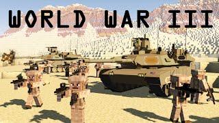 WORLD WAR 3 MOVIE in Minecraft | Conflict for Resources