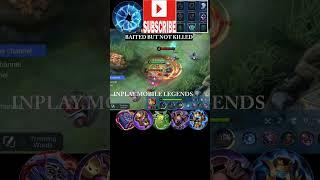 BAITED BUT NOT KILLED | INPLAY MOBILE LEGENDS #shorts #esmeraldagameplay #esmeralda