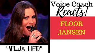 Voice Coach Reacts Floor Jansen "Vilja Lied" on BESTE ZANGERS 2019