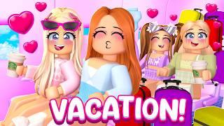 GOING ON VACATION WITH MY BEST FRIEND IN ROBLOX BROOKHAVEN!