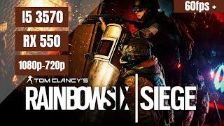 Rainbow Six Siege RX 550 Gameplay 2021