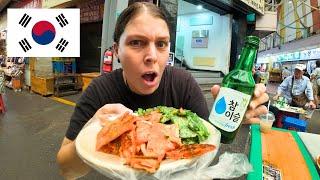 KOREAN STREET FOOD HEAVEN in Seoul  Gwangjang Market