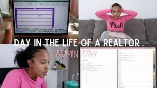 Day In The Life Of A Realtor | Admin Day, Cold Calls, Content Planning, Goal Planning