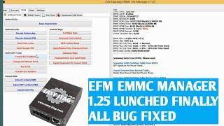 Easy Jtag Plus EFM EmmcManager 1.25 Latest Update 2024! Z3X Emmc Manager Easy Jtag Box Not Connected