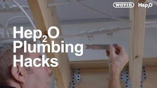 Wavin Pipe Hacks: Demounting Hep2O fittings which are too close together