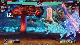 KOF XV Shun ei combo 2