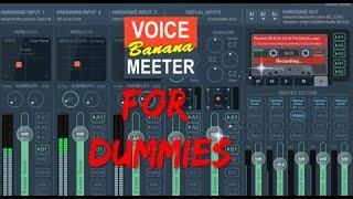 VoiceMeeter Banana for Dummies How To Use Explained!