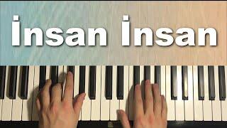 Fazıl Say - insan insan (Piano Tutorial Lesson)