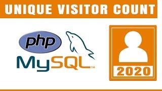 UNIQUE VISITOR COUNT IN PHP | TRACK IP ADDRESS