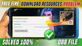  Free fire download resources problem | Download resources problem in free fire | Solve ff resource
