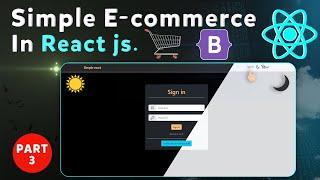 E-commerce App in React js | React js Shopping Cart | Add to cart react |  PART-3