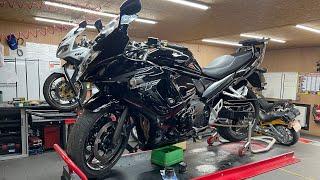 A bizarre issue indeed. A Suzuki GSX with No coolant in the bike yet there’s no obvious leak! WTF?!