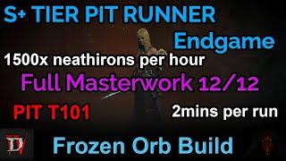 T101 Pit Runner Sorcerer, Frozen Orb Build - Diablo 4