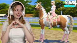 THE NEW DREAM HORSE GAME! - Sims 4 Horse Ranch Expansion #ad | Pinehaven