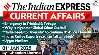 Indian Express Analysis | 1st January 2025 | The Indian Express Newspaper Analysis