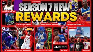 NBA 2K22 Season 7 Rewards Revealed - NEW JETPACK REWARDS & NBA MASCOTS *Return of Heroes*