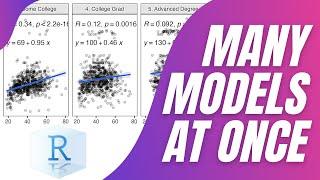 R demo | Many (Grouped / Nested) Models Simultaneously are Very Effective