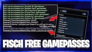 [] Fisch Script GUI / Hack | FREE GAMEPASSES + AUTO FISH + AUTO SHAKE |