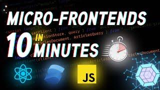 Micro-Frontends in Just 10 Minutes