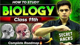 How to Study Biology for Class 11th| Toppers Secret Hack Revealed | Prashant Kirad