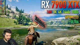 RX 7900 XTX - Red Dead Redemption 2 - ULTRA / Optimized / 5 resolutions!