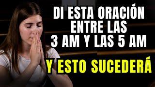 Si te despiertas entre las 3 y las 5 de la mañana, DI esta poderosa oración de meditación