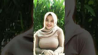 Tiktok Jilbab Gunung Gede Menonjol Sekali Gemesss uhh