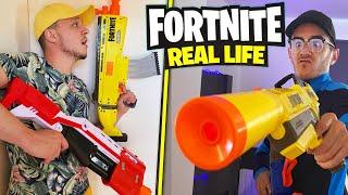 J'achète des ARMES FORTNITE DANS LA VRAIE VIE ! On se fait arrêter... (prank)