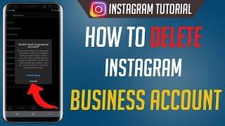 How To Delete Instagram Business Account