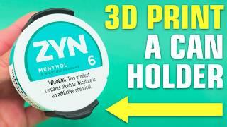 We Created a Belt Holster for Your ZYN Can | Design for 3D Print on Demand