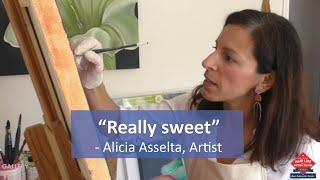 Really sweet - Alicia Asselta showing at Gallery222 Malvern