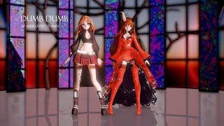 ◈ MMD ◈ Cassy & Amber - Dumb dumb ⠕Motion by ponx_迫奈熏 + Camera by Catharsisuh⠪