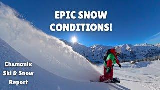 CHAMONIX Ski and Snow Report week 4 | The BEST Christmas EVER!