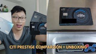 Citi Prestige VS Chase Sapphire Reserve & Premium Credit Cards + Unboxing