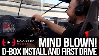 Install & First Drive with D-Box Motion in my Sim Rig!