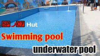 swimming underwater in pool || spicy hut || suraj rai a vlogs