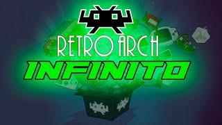 RETROARCH INFINITO CON TODOS LOS ROMS EXISTENTES 40TB en SOLO 4GB!!!!