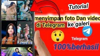 Cara menyimpan foto dan video di Telegram ke galeri