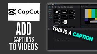 How to Add Captions in (Capcut) 2024 Full Guide