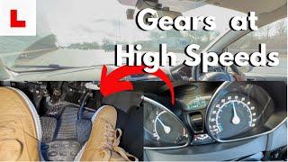 How to gear down from a HIGH GEAR to a LOW GEAR at High speeds