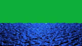 Green Screen Realistic Ocean Water Wave Effects 4K