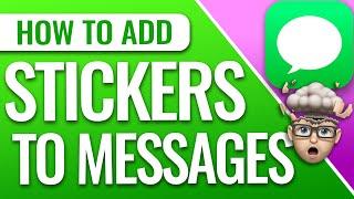 How To Add Stickers To iOS Text Message