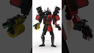 Fusion Upgraded Titan Speakerman Full Power, Cameraman 3.0, Cinemaman 3.0 Lego Ideas