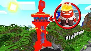 APARECE FURIA DE INTENSAMENTE EN LA CASA DE PAW PATROL EN MINECRAFT 